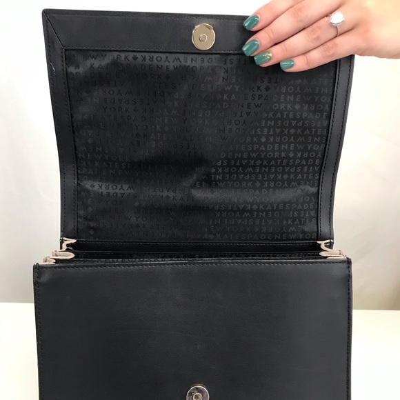 Kate Spade Leather Flap Shoulder Bag - Picture 7 of 7